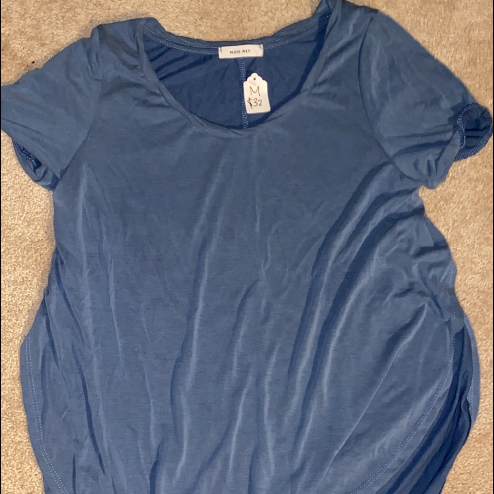Blue Mod Ref Cute top - Picture 2 of 3